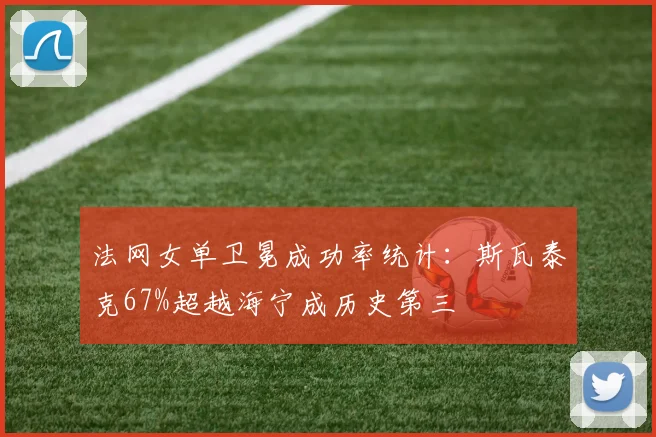 法网女单卫冕成功率统计：斯瓦泰克67%超越海宁成历史第三