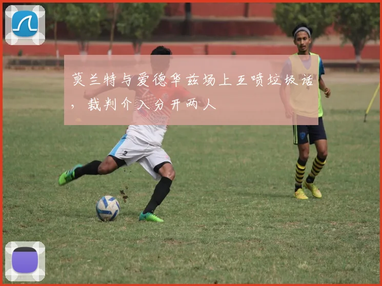 莫兰特与爱德华兹场上互喷垃圾话,裁判介入分开两人